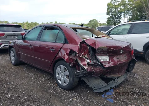 2010 Hyundai Sonata Gls из США, поврежденный, VIN 5NPET4AC8AH584942